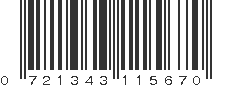UPC 721343115670