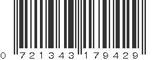 UPC 721343179429