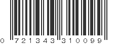 UPC 721343310099