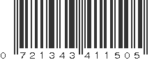 UPC 721343411505