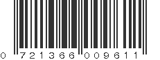 UPC 721366009611