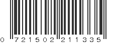 UPC 721502211335