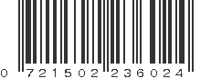 UPC 721502236024