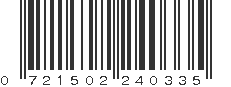 UPC 721502240335