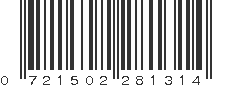 UPC 721502281314