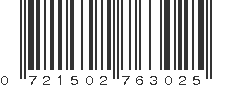 UPC 721502763025