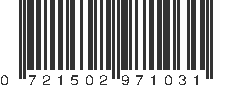 UPC 721502971031