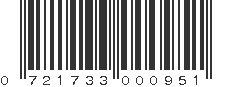 UPC 721733000951