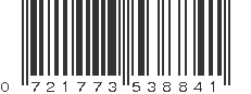 UPC 721773538841