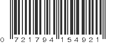 UPC 721794154921