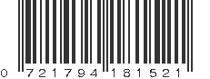 UPC 721794181521