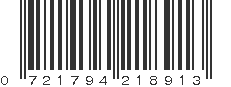 UPC 721794218913