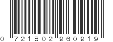 UPC 721802960919