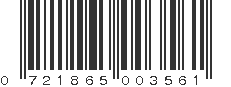 UPC 721865003561