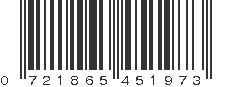 UPC 721865451973