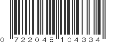 UPC 722048104334