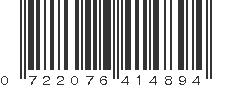 UPC 722076414894
