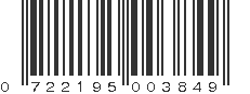 UPC 722195003849