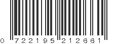 UPC 722195212661