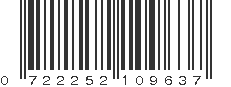 UPC 722252109637