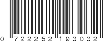 UPC 722252193032