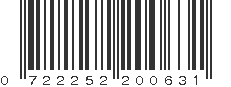 UPC 722252200631