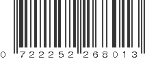 UPC 722252268013