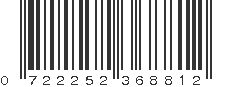 UPC 722252368812