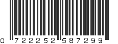 UPC 722252587299