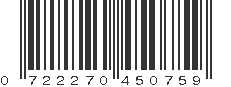 UPC 722270450759