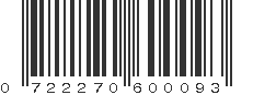 UPC 722270600093