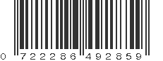 UPC 722286492859