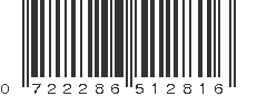 UPC 722286512816