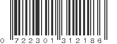 UPC 722301312186