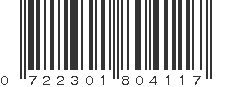 UPC 722301804117