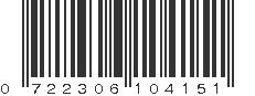 UPC 722306104151