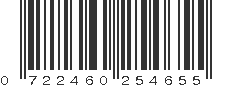 UPC 722460254655