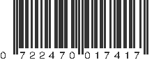 UPC 722470017417