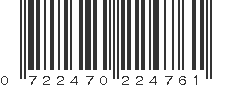 UPC 722470224761