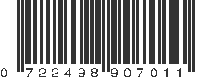 UPC 722498907011