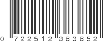 UPC 722512383852