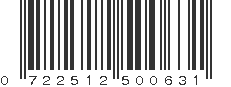 UPC 722512500631