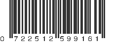 UPC 722512599161