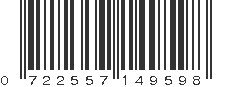 UPC 722557149598