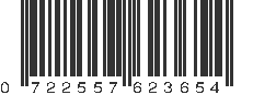 UPC 722557623654