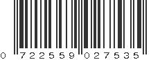 UPC 722559027535