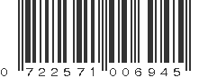 UPC 722571006945