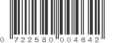 UPC 722580004642