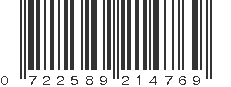 UPC 722589214769