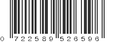 UPC 722589526596